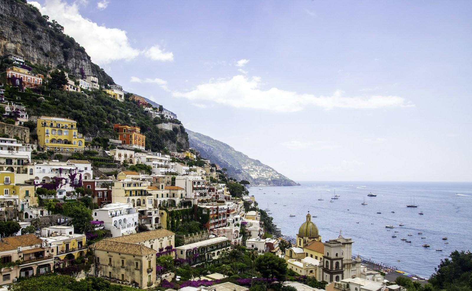 Positano on the Amalfi Coast, Italy
